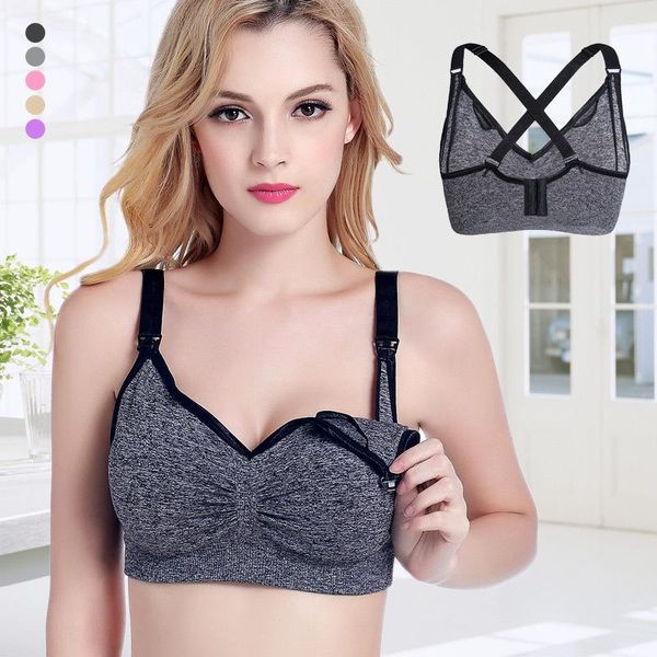 maternity intimates pregnant women feeding bra gorge allaitement wire plus size nursing breastfeeding bras, White
maternity intimates pregnant women feeding bra gorge allaitement wire plus size nursing breastfeeding bras, White