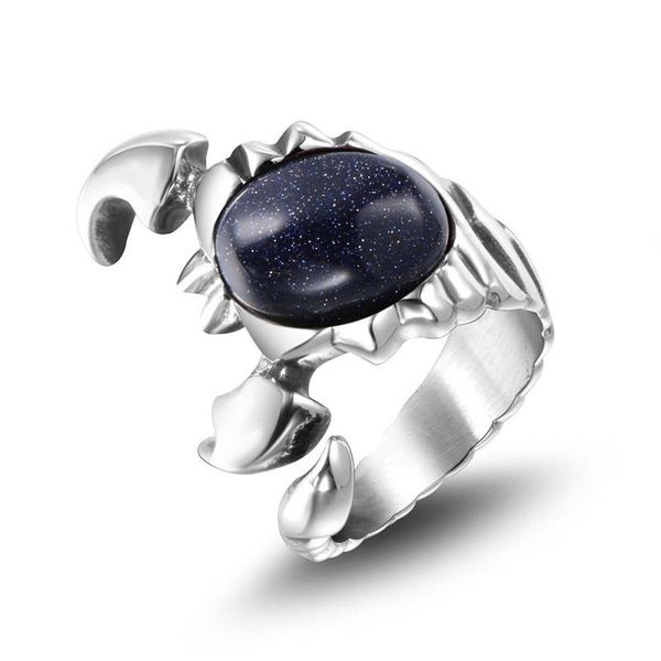cluster rings hemiston scorpion pomegranate red blue sandstone men's ring retro personality fashion couple wholesale, Golden;silver
cluster rings hemiston scorpion pomegranate red blue sandstone men's ring retro personality fashion couple wholesale, Golden;silver