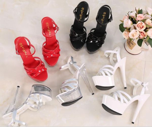 dress shoes wedding women sandals clear tenacity pvc high heel 15cm transparent platform ladies open toe silver, Black
dress shoes wedding women sandals clear tenacity pvc high heel 15cm transparent platform ladies open toe silver, Black