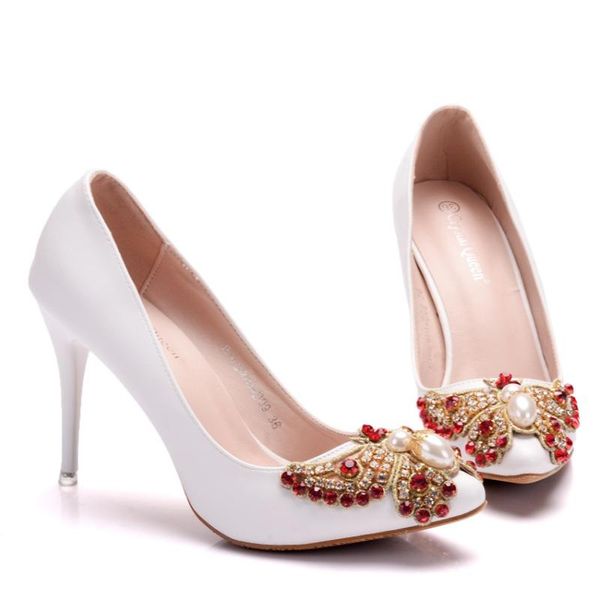 klänning skor röd kristall butterfly bowknot bröllop super high heel pekad toe slip-on kvinnor pumpar för girl lady bridesmaid, Black
klänning skor röd kristall butterfly bowknot bröllop super high heel pekad toe slip-on kvinnor pumpar för girl lady bridesmaid, Black
