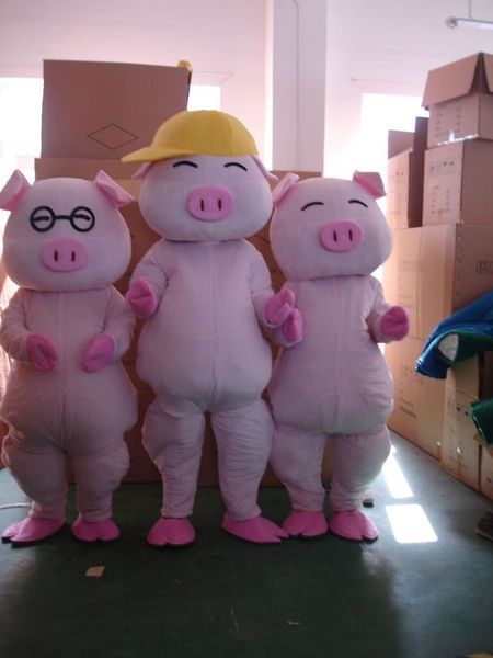 mascot costumes pig mascot costume pink pig cartoon character carnival costume kits mascotte christmas for halloween party event, Red;yellow
mascot costumes pig mascot costume pink pig cartoon character carnival costume kits mascotte christmas for halloween party event, Red;yellow