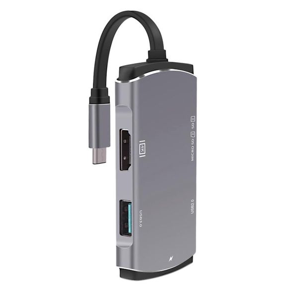 hubs 5-in-1 type-c docking station usb splitter for high-definition 4k output transmission sd/tf card reader
hubs 5-in-1 type-c docking station usb splitter for high-definition 4k output transmission sd/tf card reader