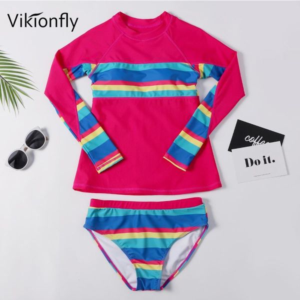 one-piece suits vikionfly two piece tankini swimsuits women 2021 long sleeve swimwear surfing swimming suit for bathing bikini set
one-piece suits vikionfly two piece tankini swimsuits women 2021 long sleeve swimwear surfing swimming suit for bathing bikini set