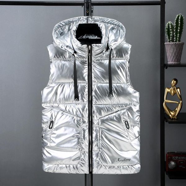 men's vests large size 5xl waterproof vest coat mens jackets sleeveless winter warm homme casual thicken waistcoat,2010, Black;white
men's vests large size 5xl waterproof vest coat mens jackets sleeveless winter warm homme casual thicken waistcoat,2010, Black;white