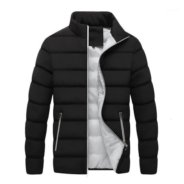 down & parkas winter jacket men mens casual thicken warm cotton slim clothes youth soild men's wear1 8nue, Black
down & parkas winter jacket men mens casual thicken warm cotton slim clothes youth soild men's wear1 8nue, Black