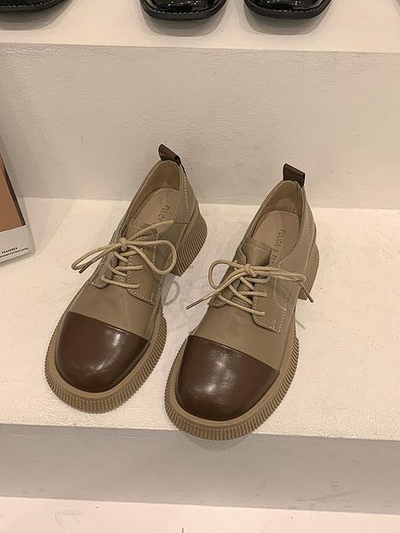 dress shoes leather women's autumn 2021 fashion lace-up mid-heel non-slip retro, Black
dress shoes leather women's autumn 2021 fashion lace-up mid-heel non-slip retro, Black