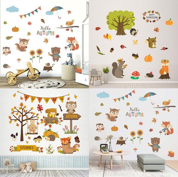 squirrel and bear cloud wall sticker living room bedroom children's decorative stickers
squirrel and bear cloud wall sticker living room bedroom children's decorative stickers
