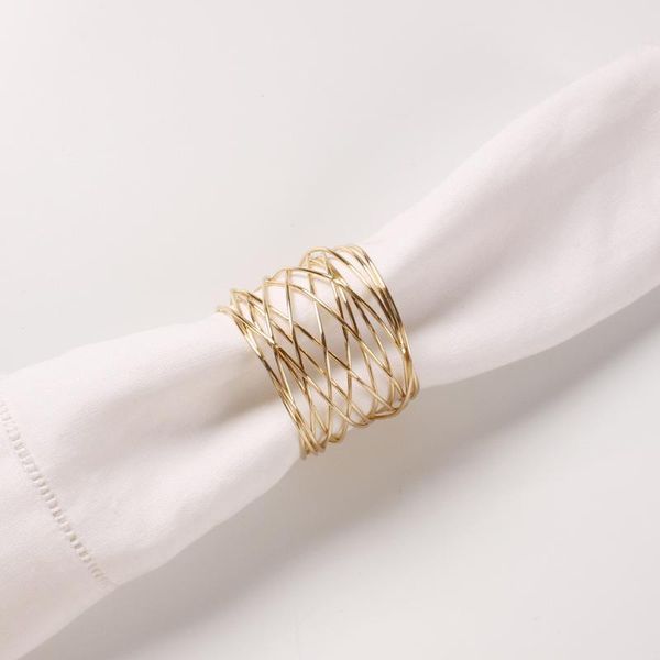 1pcs el gold silver wire mesh ring mouth napkin buckle for weddings dinner parties or every day use deskdecorations rings
1pcs el gold silver wire mesh ring mouth napkin buckle for weddings dinner parties or every day use deskdecorations rings