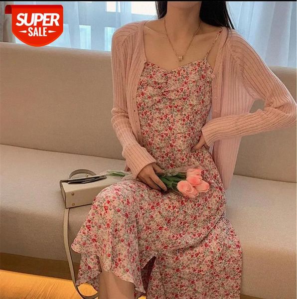 super fairy suspender skirt gentle wind temperament floral dress with small cardigan two-piece suit #1d7u, Black;gray
super fairy suspender skirt gentle wind temperament floral dress with small cardigan two-piece suit #1d7u, Black;gray