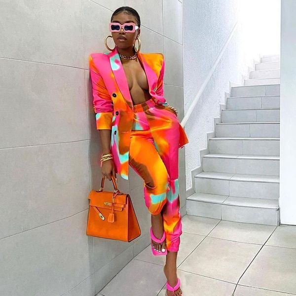 women's two piece pants euro graffiti color surcoat 2021 autumn office formal suits,harem set,tie-dye lady's jackets & coats, White
women's two piece pants euro graffiti color surcoat 2021 autumn office formal suits,harem set,tie-dye lady's jackets & coats, White