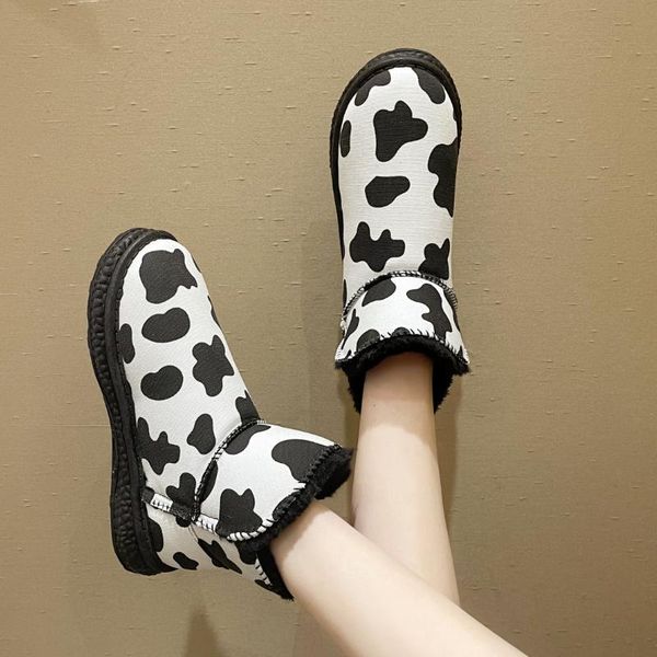 boots 2021 est winter velvet wave point mid-tube waterproof snow thickened warm women's flat-heeled cotton shoes 35-40, Black
boots 2021 est winter velvet wave point mid-tube waterproof snow thickened warm women's flat-heeled cotton shoes 35-40, Black