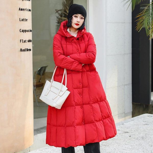 women's down & parkas female winter hooded long jackets red plus size puffer womens retro button design thick duck jacket cold protecti, Black
women's down & parkas female winter hooded long jackets red plus size puffer womens retro button design thick duck jacket cold protecti, Black