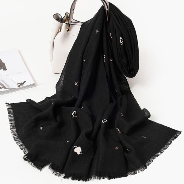 scarves 100% wool winter women red embroidery shawls wraps pashmina black cute neck cashmere scarf for ladies 190x65cm, Blue;gray
scarves 100% wool winter women red embroidery shawls wraps pashmina black cute neck cashmere scarf for ladies 190x65cm, Blue;gray