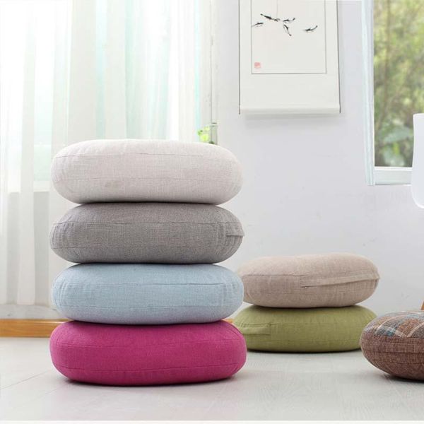 cotton linen thickened round seat pad removable futon prayer mattress floor pouf bench chair cushion cushion/decorative pillow
cotton linen thickened round seat pad removable futon prayer mattress floor pouf bench chair cushion cushion/decorative pillow