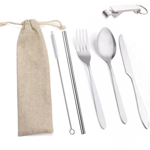 dinnerware sets camping cutlery set portable stainless steel forks knives spoons outdoor travel flatware picnic tableware with bag
dinnerware sets camping cutlery set portable stainless steel forks knives spoons outdoor travel flatware picnic tableware with bag