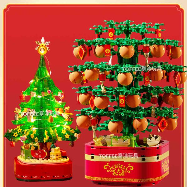 senbao 601097 christmas new year orange tree music revolving light ornament assembling building block toy gift
senbao 601097 christmas new year orange tree music revolving light ornament assembling building block toy gift