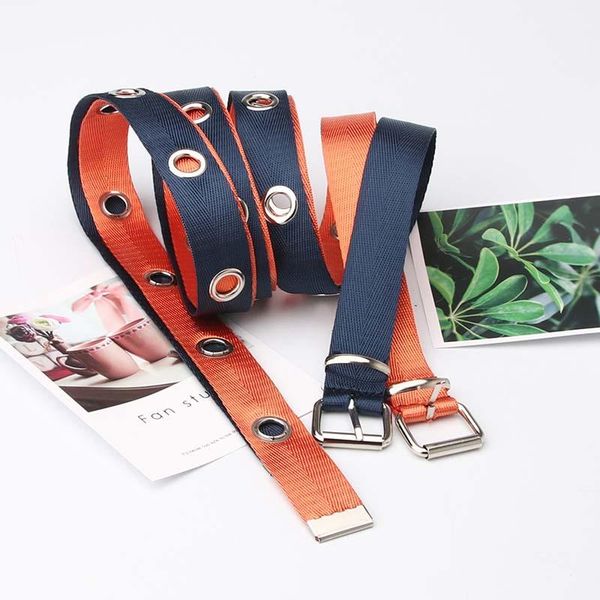 belts single row grommet hole buckle belt wide canvas web female male waist strap for women men jeans kt85, Black;brown
belts single row grommet hole buckle belt wide canvas web female male waist strap for women men jeans kt85, Black;brown
