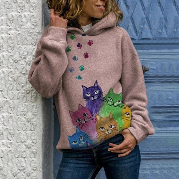 harajuku cat print hoodie women hoody animal printing sweatshirts long sleeves pullover sweatshirt streetwear hoodies women's &, Black
harajuku cat print hoodie women hoody animal printing sweatshirts long sleeves pullover sweatshirt streetwear hoodies women's &, Black