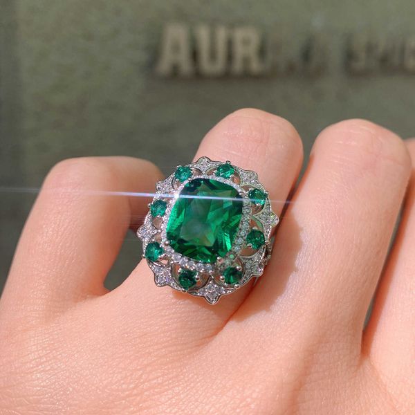 net red live broadcast new product welfare simulation oval emerald tourmaline temperament full diamond opening ring female, Golden;silver
net red live broadcast new product welfare simulation oval emerald tourmaline temperament full diamond opening ring female, Golden;silver