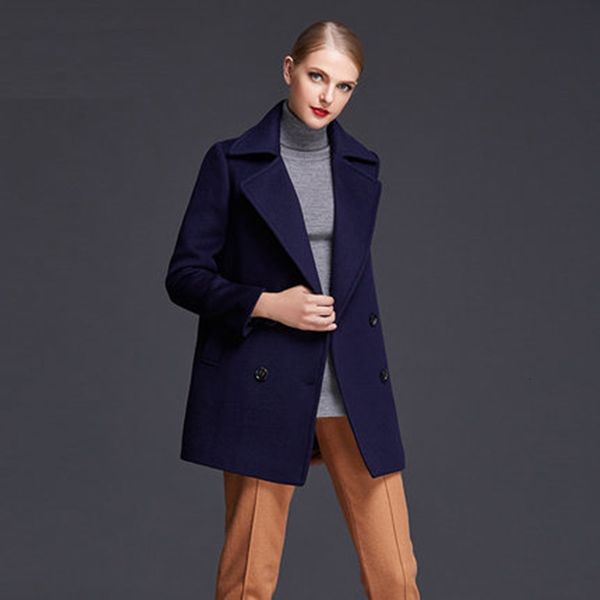 women's wool & blends winter autumn women v-neck sases double breasted two-sided coat female slim fashion plckets tweed zx532 duv4, Black
women's wool & blends winter autumn women v-neck sases double breasted two-sided coat female slim fashion plckets tweed zx532 duv4, Black