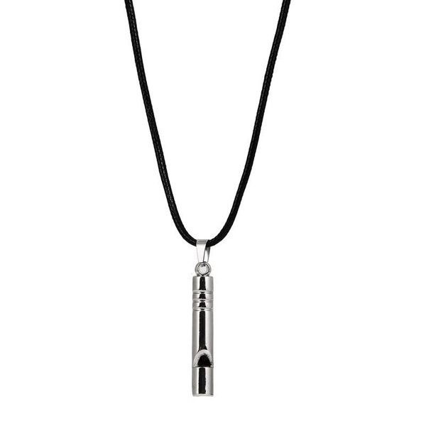 pendant necklaces stainless steel whistle necklace classical fashion men soldiers jewelry high polished lovers, Silver
pendant necklaces stainless steel whistle necklace classical fashion men soldiers jewelry high polished lovers, Silver