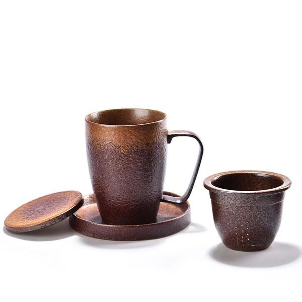 mugs retro water mug office tea cup creative handmade kiln ceramic with cover filter
mugs retro water mug office tea cup creative handmade kiln ceramic with cover filter