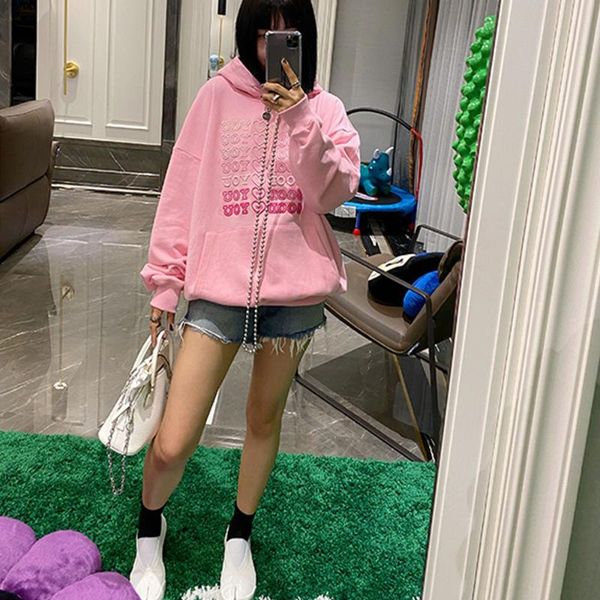 women's hoodies & sweatshirts embroidered rainbow letter hooded men women pullover fashion hip hop sweatshirt streetwear plus size wint, Black
women's hoodies & sweatshirts embroidered rainbow letter hooded men women pullover fashion hip hop sweatshirt streetwear plus size wint, Black