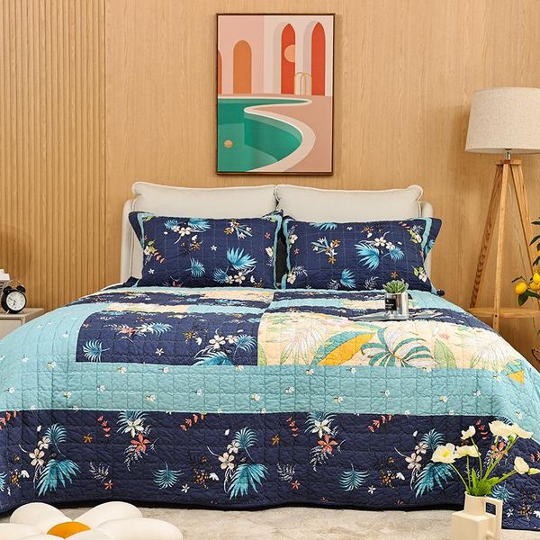 comforters & sets chausub bedspread on the bed tropical style cotton quilt set 3pcs quilted blanket cover pillowcase queen size coverlets
comforters & sets chausub bedspread on the bed tropical style cotton quilt set 3pcs quilted blanket cover pillowcase queen size coverlets