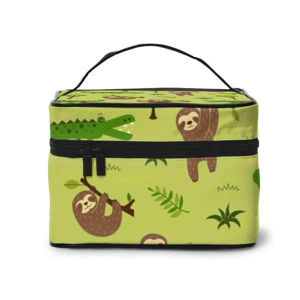 women makeup bags cosmetic bag toiletries organizer travel storage brown sloths green crocodiles cartoon & cases
women makeup bags cosmetic bag toiletries organizer travel storage brown sloths green crocodiles cartoon & cases