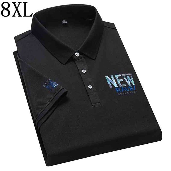 men's dress shirts 8xl 7xl 6xl summer fashion oversized polo shirt men short sleeve casual breathable camisas polos pgkr, White;black
men's dress shirts 8xl 7xl 6xl summer fashion oversized polo shirt men short sleeve casual breathable camisas polos pgkr, White;black