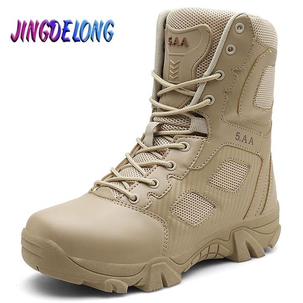 boots men's shoes brand men outdoor tactical military non-slip safety classic zapatos de hombre, Black
boots men's shoes brand men outdoor tactical military non-slip safety classic zapatos de hombre, Black