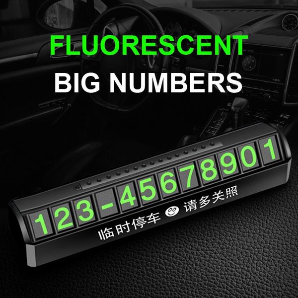 car phone number card auto rotary creative parking plate luminous style temporary ssign interior decorations
car phone number card auto rotary creative parking plate luminous style temporary ssign interior decorations