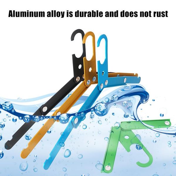 hangers & racks 1/2/4pcs portable ultra-light aluminum magic clothes hanger outdoor travel folding non-slip j2y
hangers & racks 1/2/4pcs portable ultra-light aluminum magic clothes hanger outdoor travel folding non-slip j2y