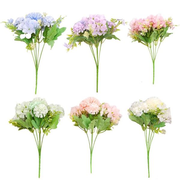 artificial hydrangea bouquet romantic colorful fresh imitation flower bridal for wedding decoration party home decoratio decorative flowers
artificial hydrangea bouquet romantic colorful fresh imitation flower bridal for wedding decoration party home decoratio decorative flowers