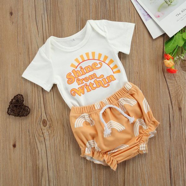 clothing sets born baby girls boys clothes summer infant outfits short sleeve bodysuit +rainbow shorts casual toddler, White
clothing sets born baby girls boys clothes summer infant outfits short sleeve bodysuit +rainbow shorts casual toddler, White