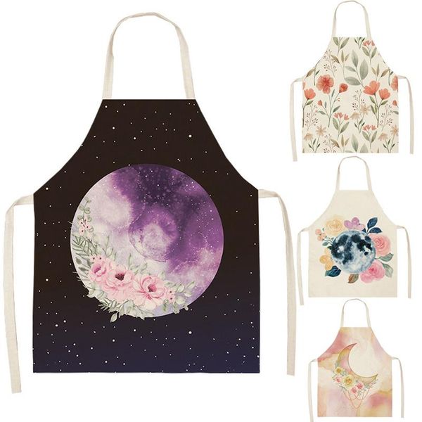 aprons 1 pcs moon kitchen for women cotton linen bibs household cleaning pinafore home cooking apron 66x47cm
aprons 1 pcs moon kitchen for women cotton linen bibs household cleaning pinafore home cooking apron 66x47cm