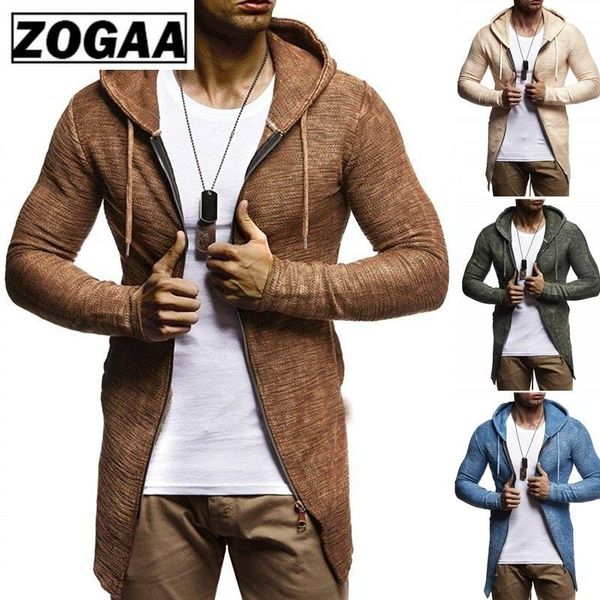 men's sweaters zogaa sweater cardigan autumn winter hooded knitwear coat slim zipper long sleeve streetwear jacket, White;black
men's sweaters zogaa sweater cardigan autumn winter hooded knitwear coat slim zipper long sleeve streetwear jacket, White;black