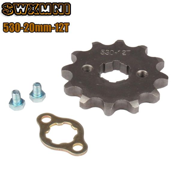 front engine sprocket #530 12t 17mm 20mm for 530 chain with retainer plate locker motorcycle dirt bike pitbike atv quad parts assembly
front engine sprocket #530 12t 17mm 20mm for 530 chain with retainer plate locker motorcycle dirt bike pitbike atv quad parts assembly