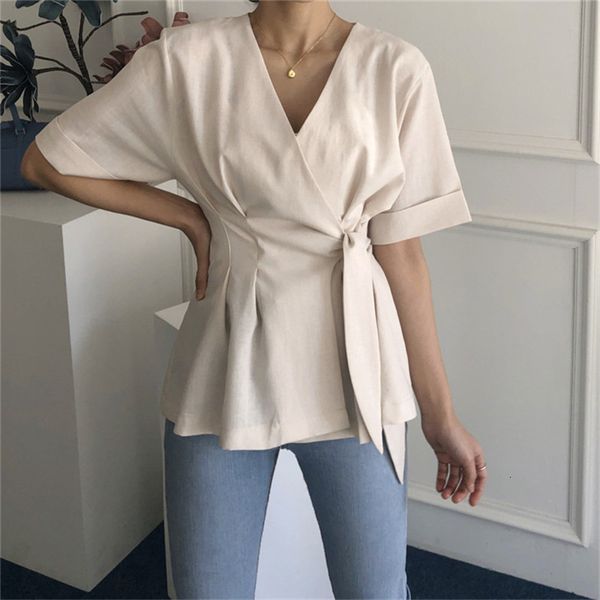 women's cape mazefeng new summer blouses shirts v-neck solid fashionable korean style casual irregular lace up size s m odk5, Black
women's cape mazefeng new summer blouses shirts v-neck solid fashionable korean style casual irregular lace up size s m odk5, Black