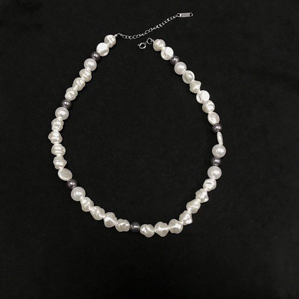 chokers retro exotic natural pearl splicing hip hop trend necklace fashion jewelry for selling, Golden;silver
chokers retro exotic natural pearl splicing hip hop trend necklace fashion jewelry for selling, Golden;silver