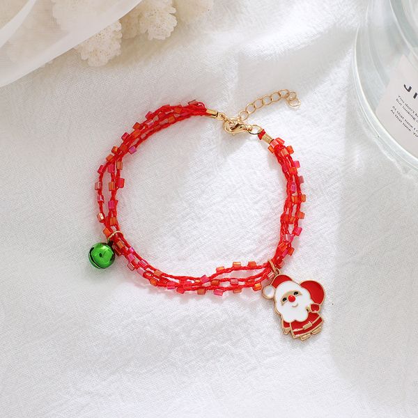 christmas beaded bracelets for kids little girl women bracelets 211860, Golden;silver
christmas beaded bracelets for kids little girl women bracelets 211860, Golden;silver