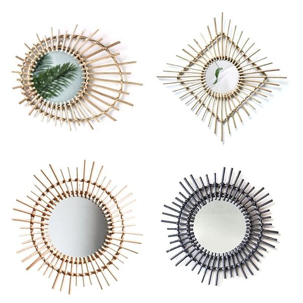 rattan dressing mirror innovative art decoration creative makeup wall mirrors 2xpe
rattan dressing mirror innovative art decoration creative makeup wall mirrors 2xpe