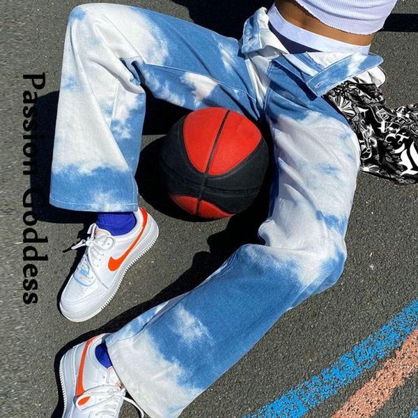 women's pants & capris casual women sky color tie dye straight loose mid-waist cool baggy high fashion hiphip trousers streetwear autum, Black;white
women's pants & capris casual women sky color tie dye straight loose mid-waist cool baggy high fashion hiphip trousers streetwear autum, Black;white