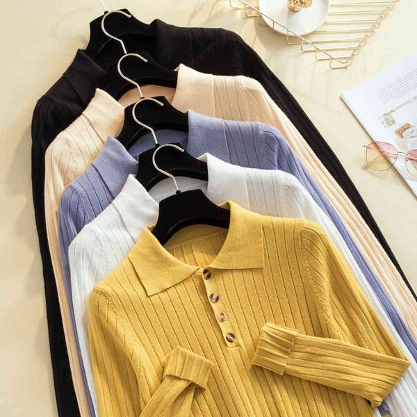 women's sweaters women turn down collar casual pure button slim sweater autumn long sleeve cashmere jumper solid pullover winter knitte, White;black
women's sweaters women turn down collar casual pure button slim sweater autumn long sleeve cashmere jumper solid pullover winter knitte, White;black