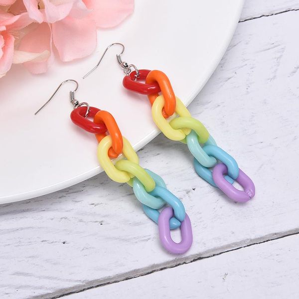 dangle & chandelier woman multicolor acrylic chain drop earrings statement ear studs jewelry gifts, Silver
dangle & chandelier woman multicolor acrylic chain drop earrings statement ear studs jewelry gifts, Silver