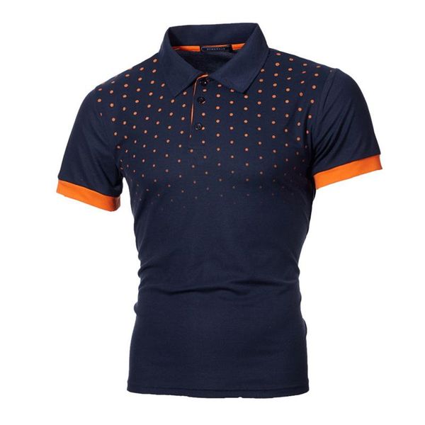 men's polos short sleeve polka dot printed t-shirt fashion casual sports breathable shirt, White;black
men's polos short sleeve polka dot printed t-shirt fashion casual sports breathable shirt, White;black