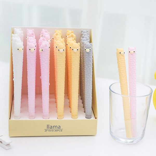 gel pens 1pc cute kawaii soft silicone alpaca pen rollerball school office supply student stationery 0.5mm black ink
gel pens 1pc cute kawaii soft silicone alpaca pen rollerball school office supply student stationery 0.5mm black ink
