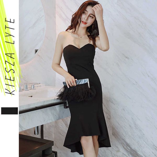 women elegant flare trumpet sleeve off shoulder sashes fashion slim casual party club bodycon dress 210608, Black;gray
women elegant flare trumpet sleeve off shoulder sashes fashion slim casual party club bodycon dress 210608, Black;gray