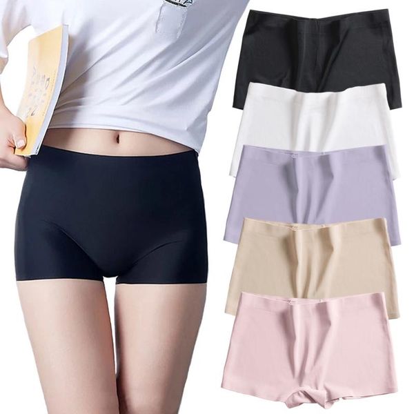 women's panties ice silk seamless underwear ladies one-piece mid-high waist safety pants boxer shorts anti-glare -xl, Black;pink
women's panties ice silk seamless underwear ladies one-piece mid-high waist safety pants boxer shorts anti-glare -xl, Black;pink