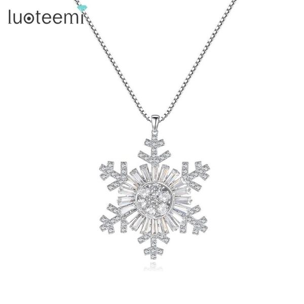 pendant necklaces luoteemi cz snowflake flower quality long chain sweater necklace for women female fashion clothing accessories, Silver
pendant necklaces luoteemi cz snowflake flower quality long chain sweater necklace for women female fashion clothing accessories, Silver